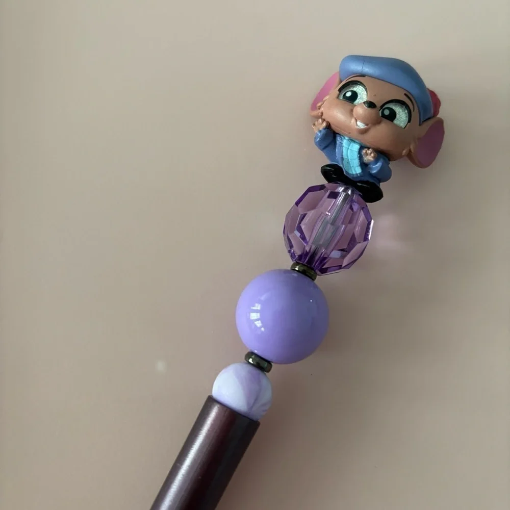 Disney Doorables: The Great Mouse Detective: Olivia handmade beaded pen